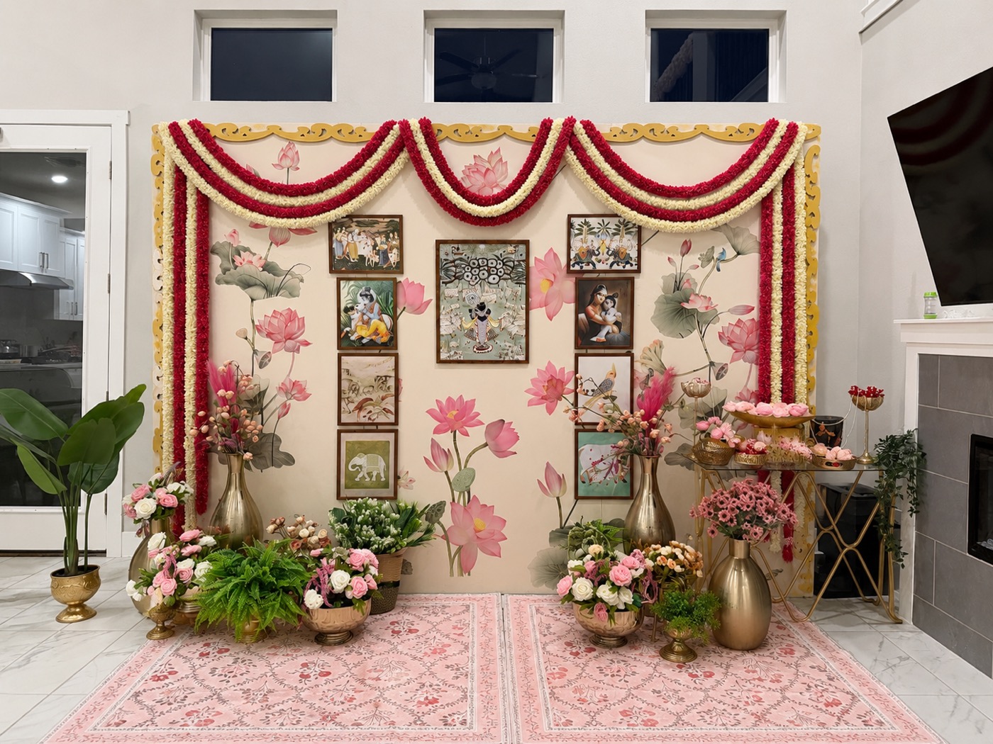 Annaprasana Backdrop